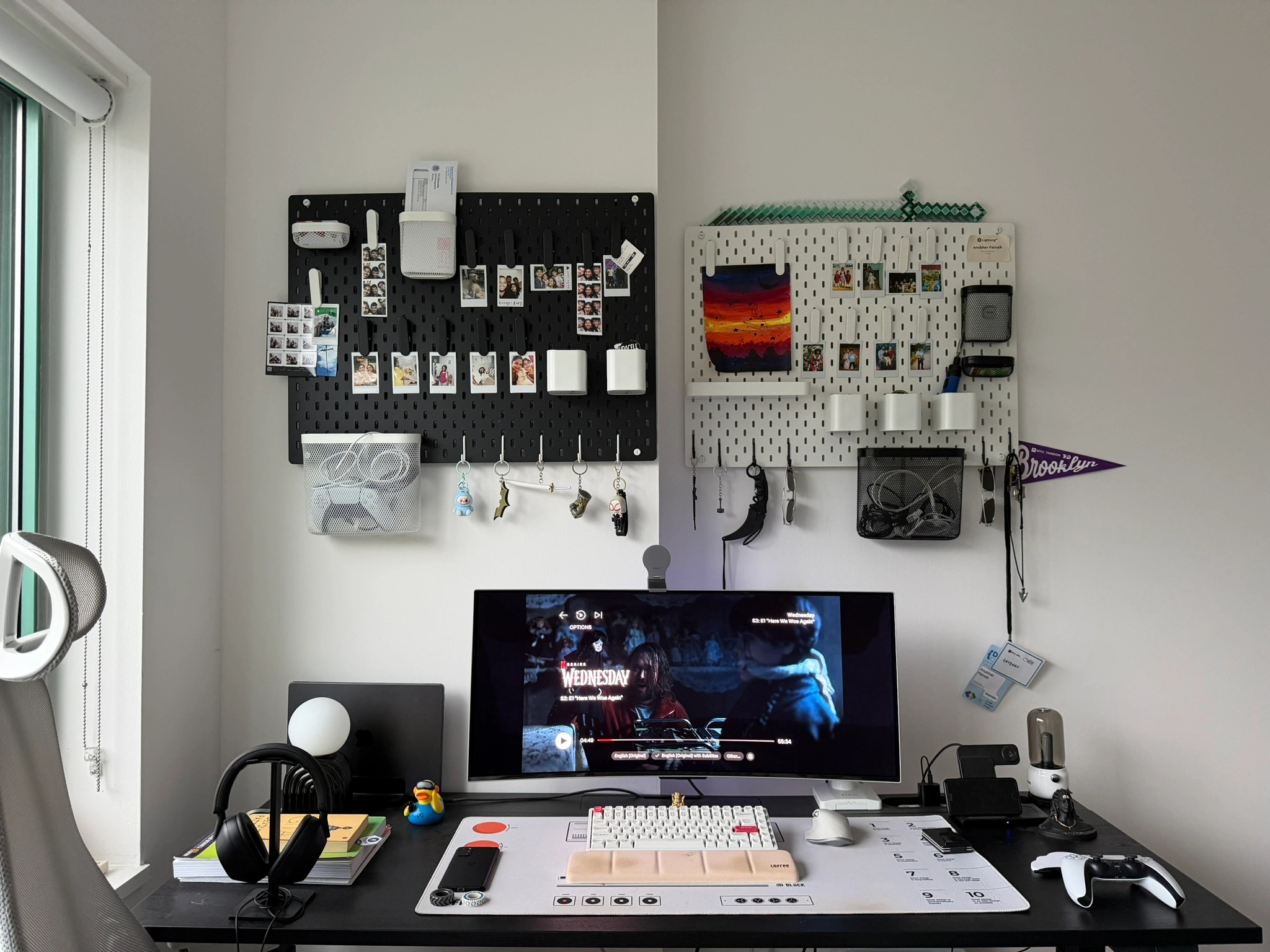 Desk setup
