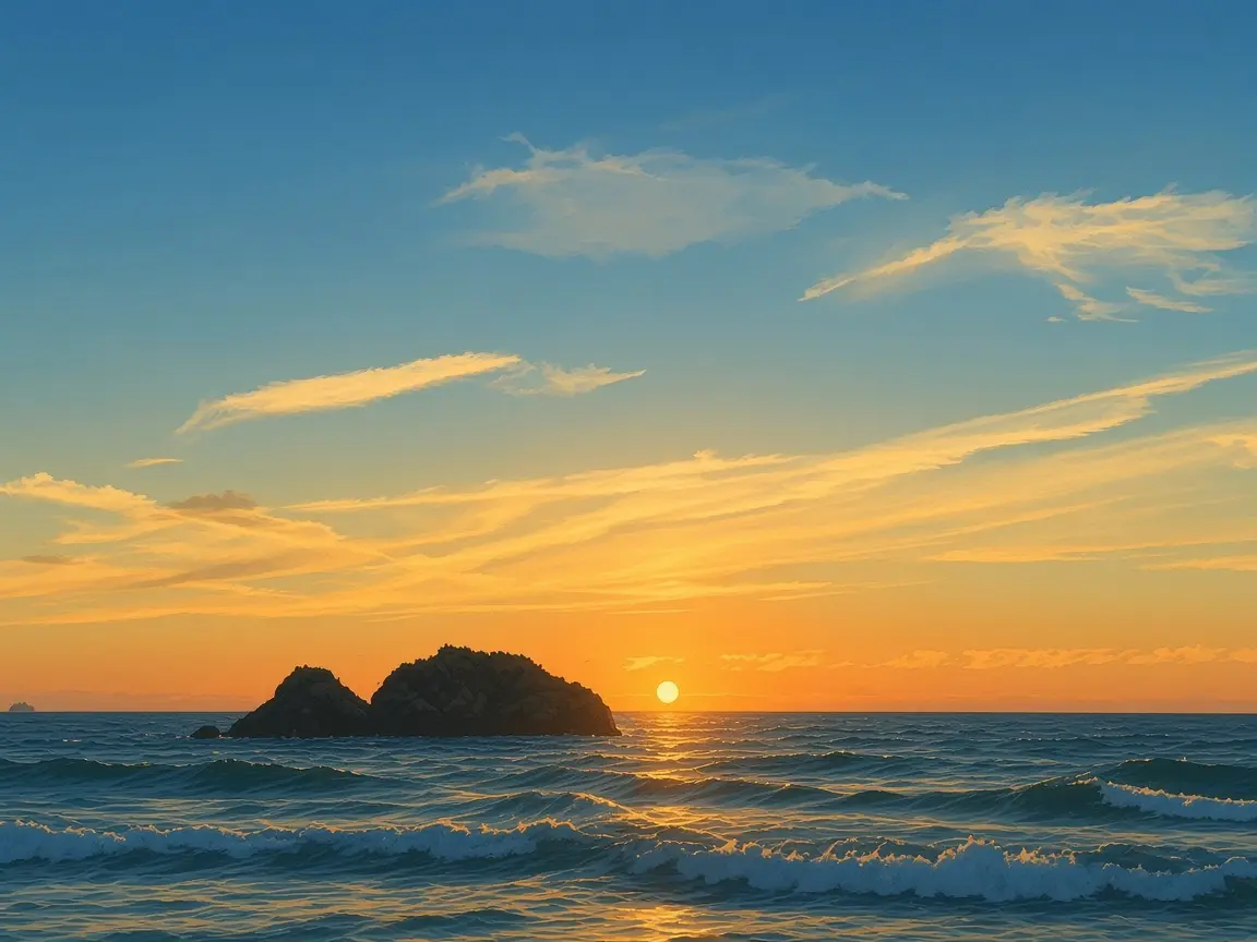 Sunset from Sutro Baths